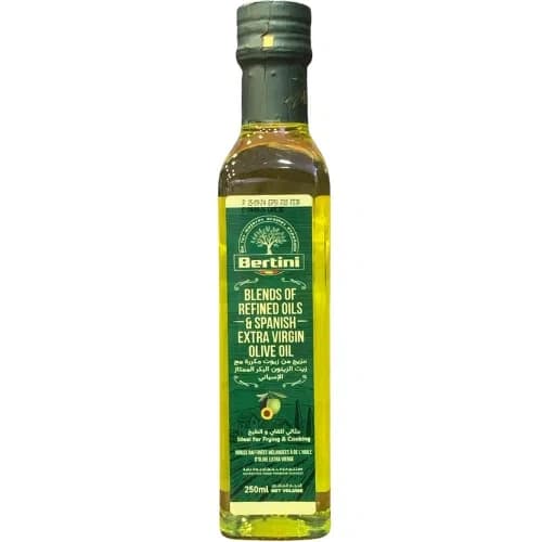 Bertini - 250ml Blends of Refined oils AND Spanish EXTRA Virgin Olive oil